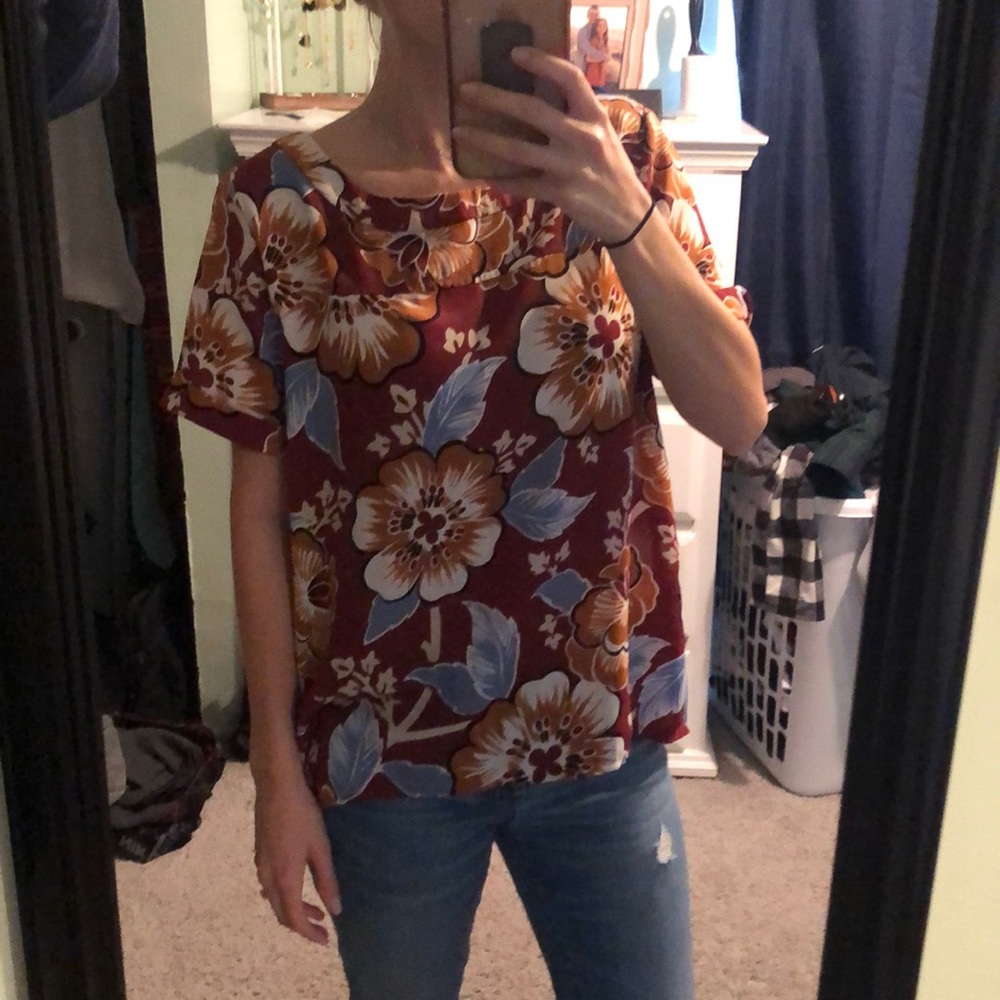 Floral blouse